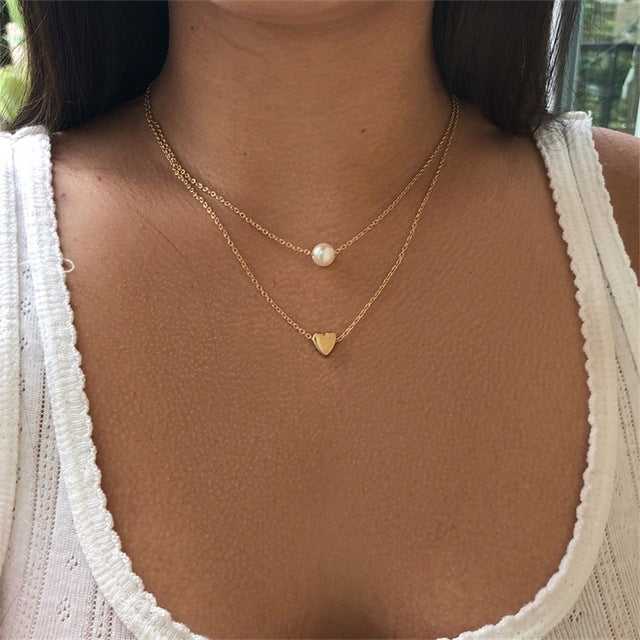 Vintage Carved Coin Necklace For Women Fashion Gold Color Medallion Necklace Multiple Layers Pendant Long Necklaces Boho Jewelry