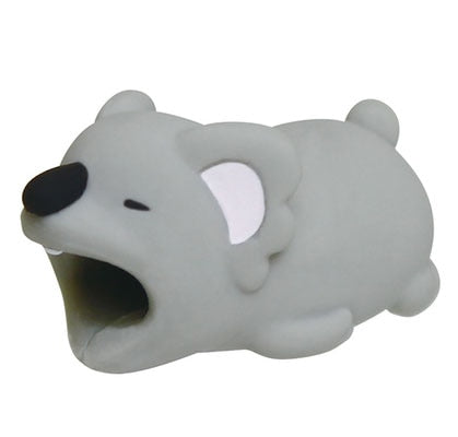 Cartoon Panda Cats Shark Cable Protector Data Line Cord Protector Protective Cable Winder Cover For iPhone USB Charging Cable