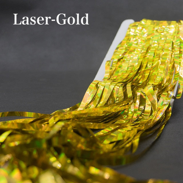 3M Tinsel Curtain 2M Foil curtain Wedding Backdrop Decoration Birthday Party Backdrop Photo Curtains Wedding Courains Background