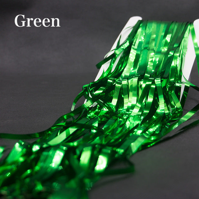 3M Tinsel Curtain 2M Foil curtain Wedding Backdrop Decoration Birthday Party Backdrop Photo Curtains Wedding Courains Background