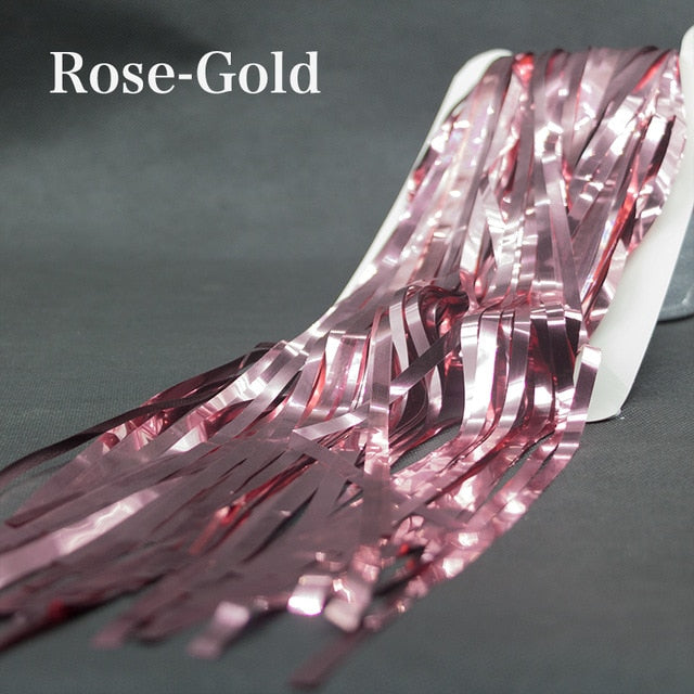 3M Tinsel Curtain 2M Foil curtain Wedding Backdrop Decoration Birthday Party Backdrop Photo Curtains Wedding Courains Background